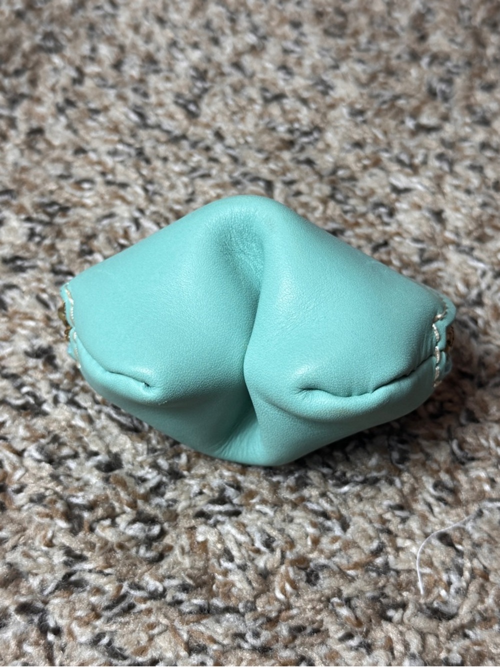 Portland Leather Goods PLG Mint Fortune Cookie Coin Pouch - Picture 3 of 8